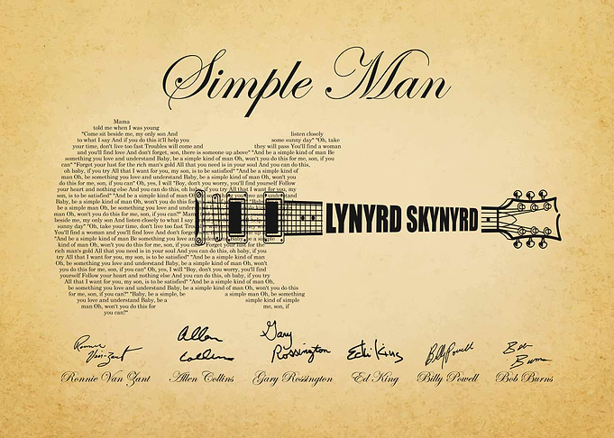 LYNYRD SKYNYRD Simple Men