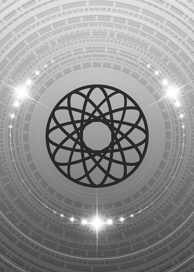 Black and White Glyph Rune