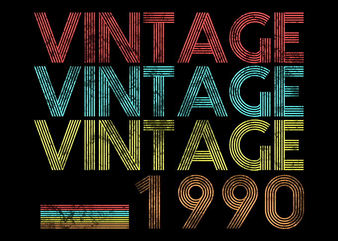 1990 Vintage Birthday