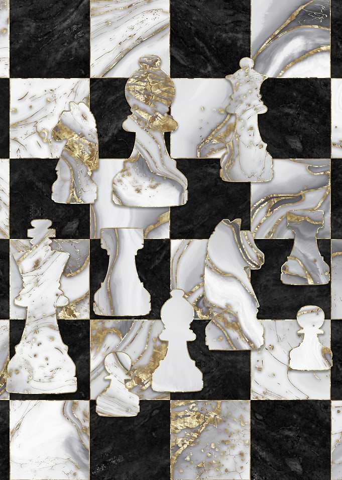 Chess Abstract Art