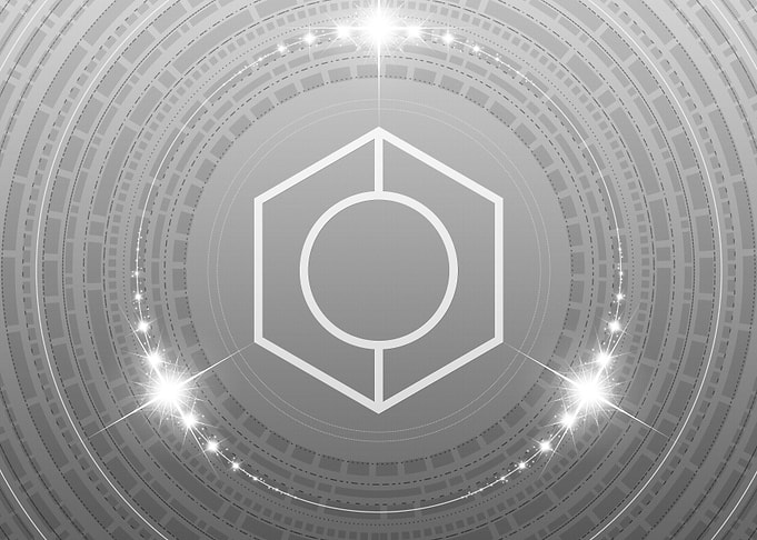 Gray Sacred Geometry Glyph