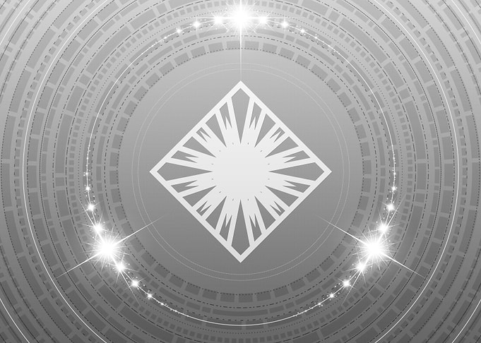 Black and White Glyph Rune