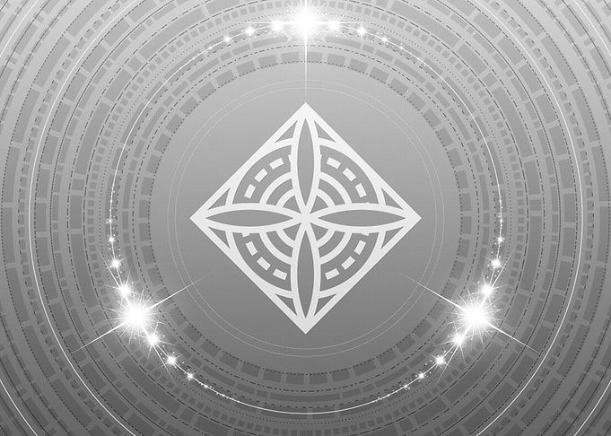 Gray Glyph Mandala Rune