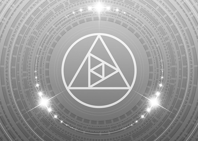Gray Glyph Mandala Rune