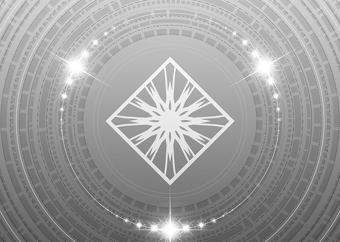 Black and White Glyph Rune