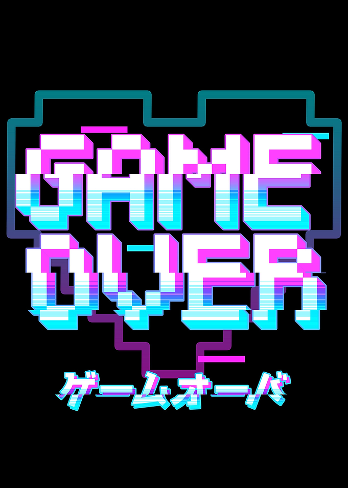 Game Over Pastel Goth