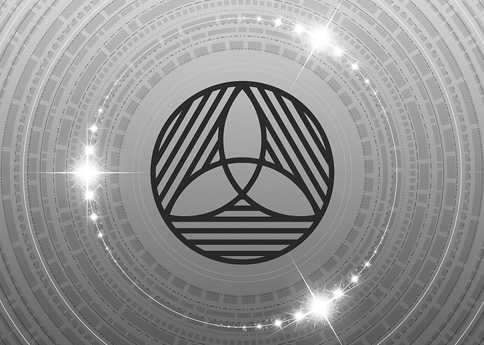 Gray Sacred Geometry Glyph