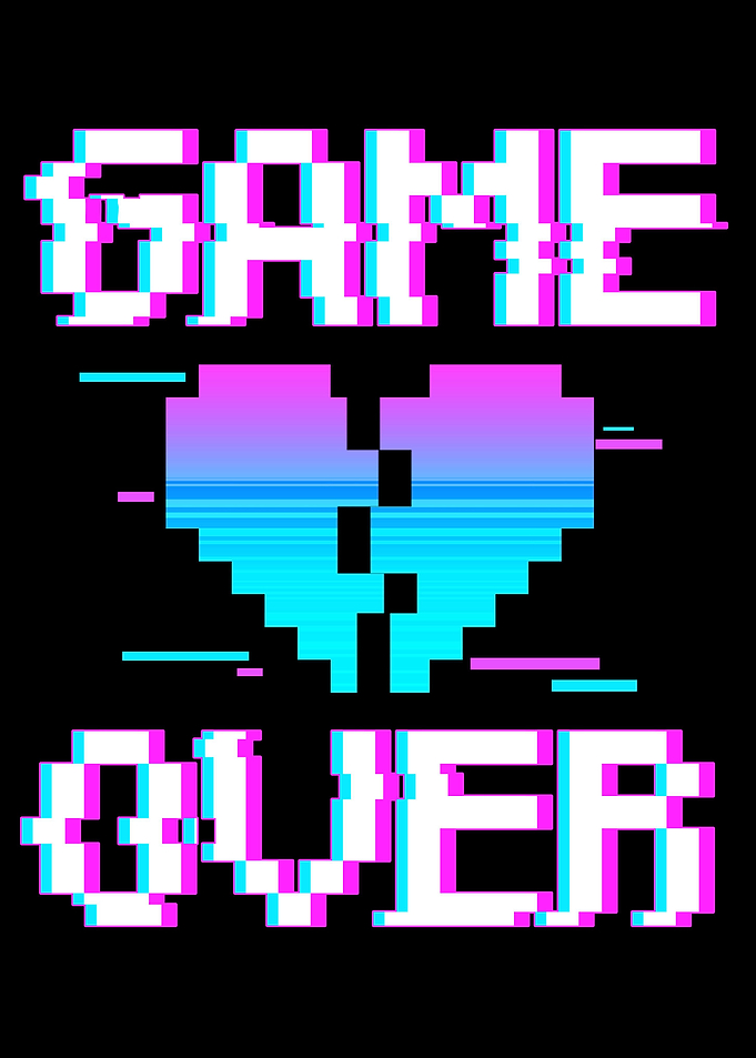 Game Over Pastel Goth