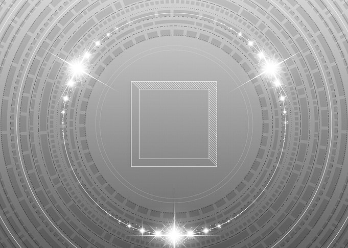 Gray Geometric Glyph Sign