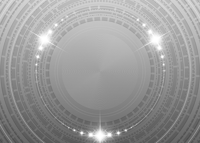 Grey Sacred Geometry Glyph