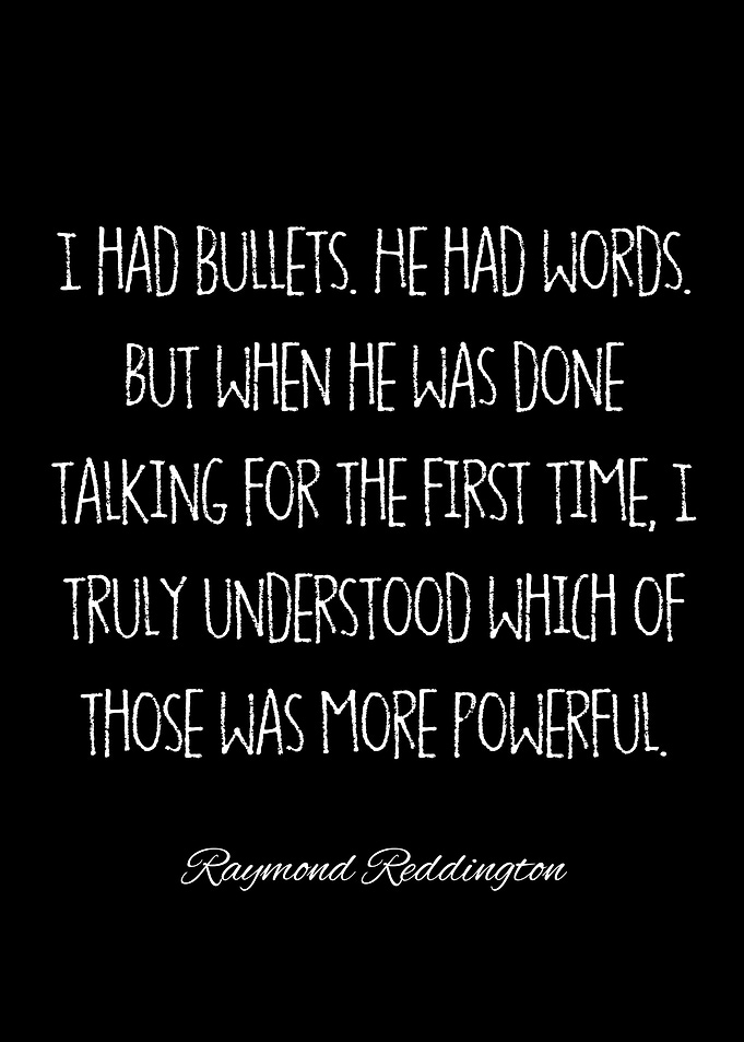 raymond reddington quotes