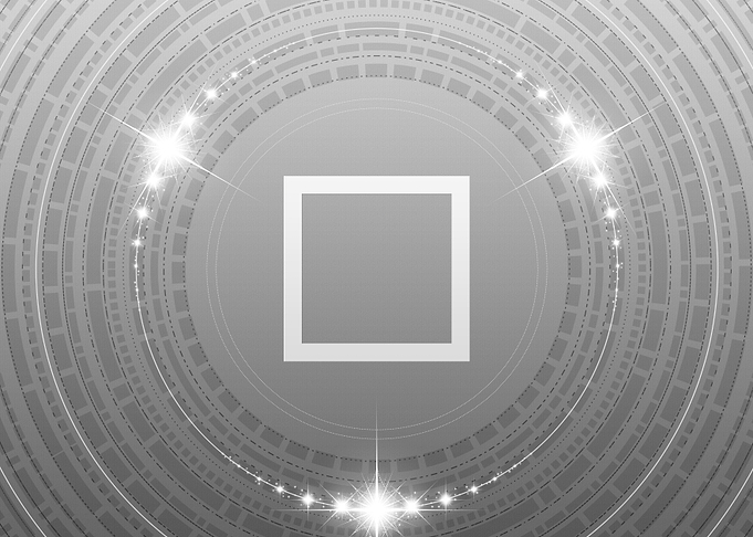 Grey Sacred Geometry Glyph