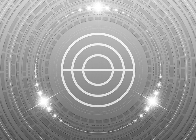 Grey Sacred Geometry Glyph