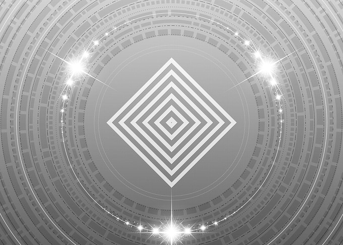 Black and White Geometric