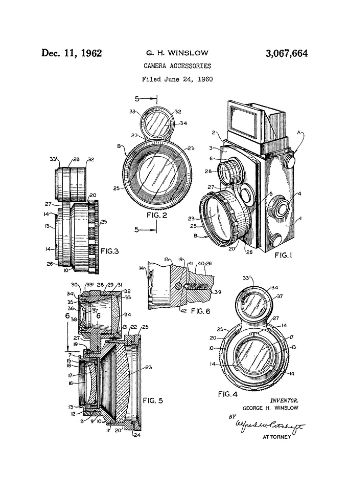 Camera Lenses Patent
