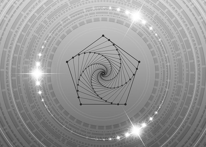 Black and White Geometric