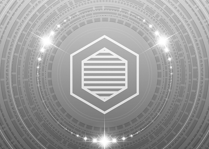 Grey Sacred Geometry Glyph