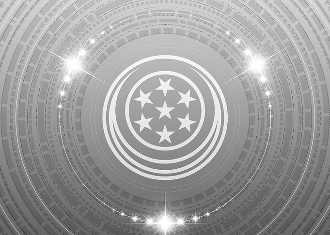 Gray Sacred Geometry Glyph