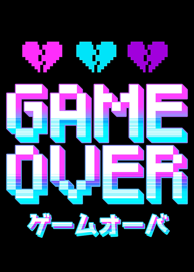 Game Over Pastel Goth