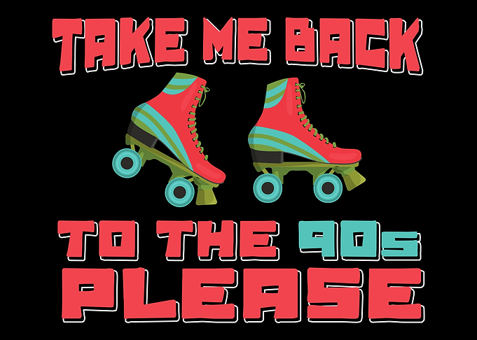 Roller Skating Skater Girl