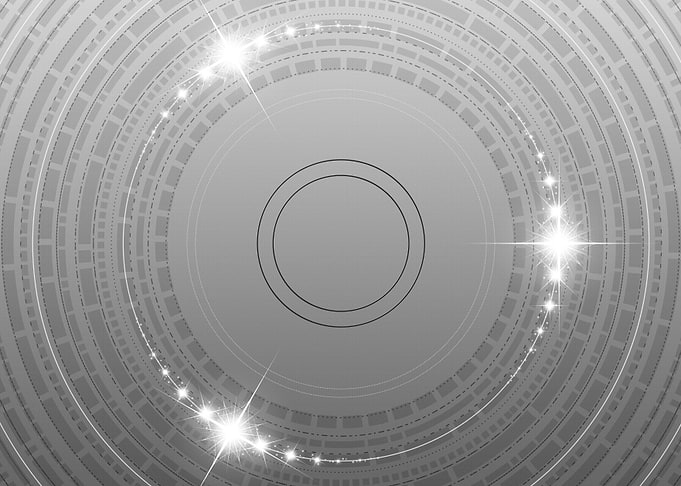 Grey Sacred Geometry Glyph