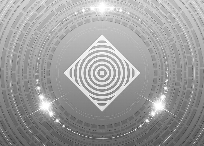 Gray Glyph Mandala Rune