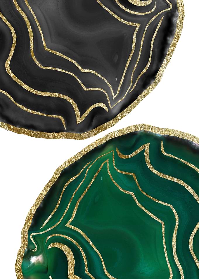 Yin Yang Emerald Agate 1