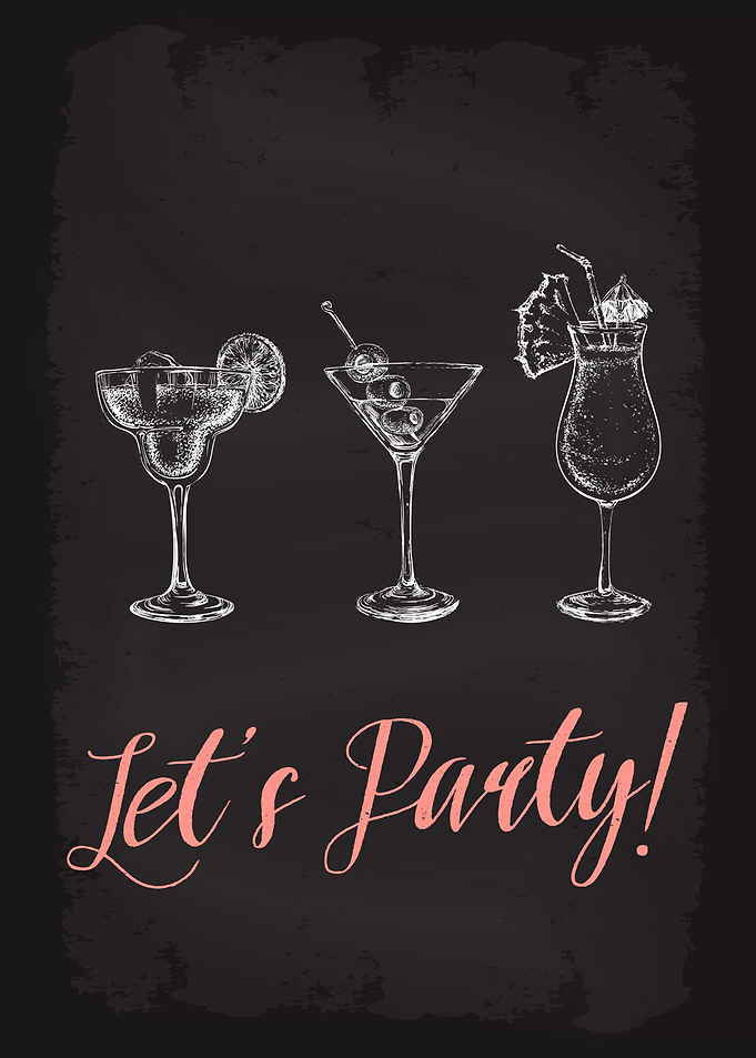 Lets Party Drink Alcohol
