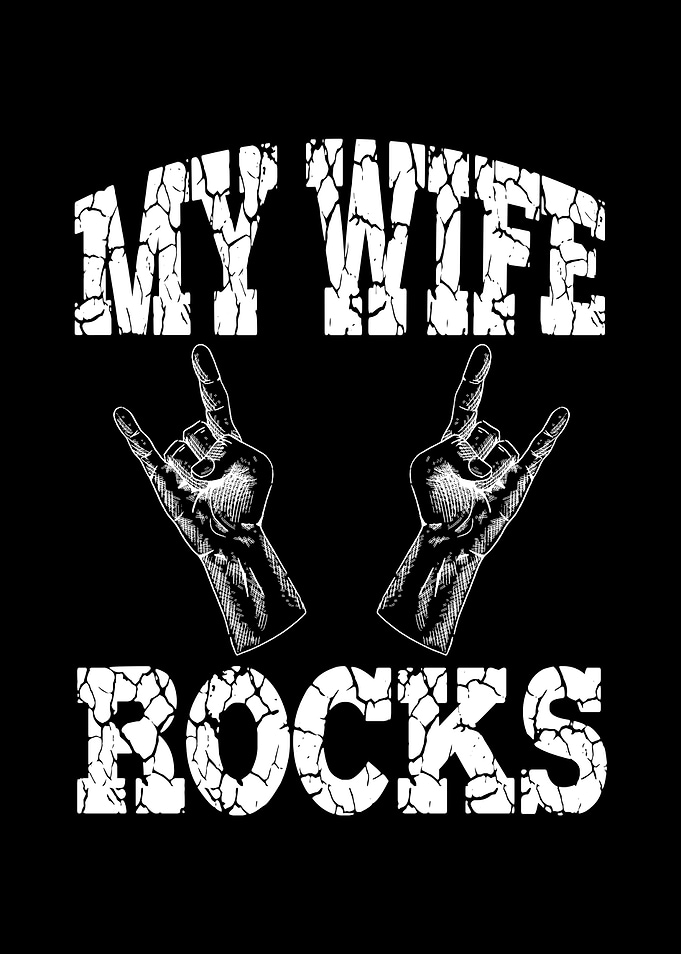 My wife rocks