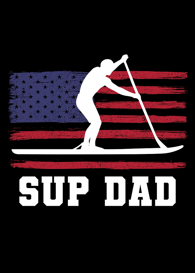 Sup Dad Paddle boarding