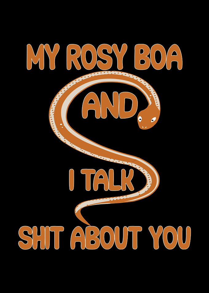 My rosy boa and I
