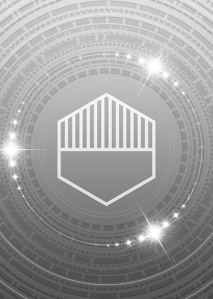 Gray Sacred Geometry Glyph