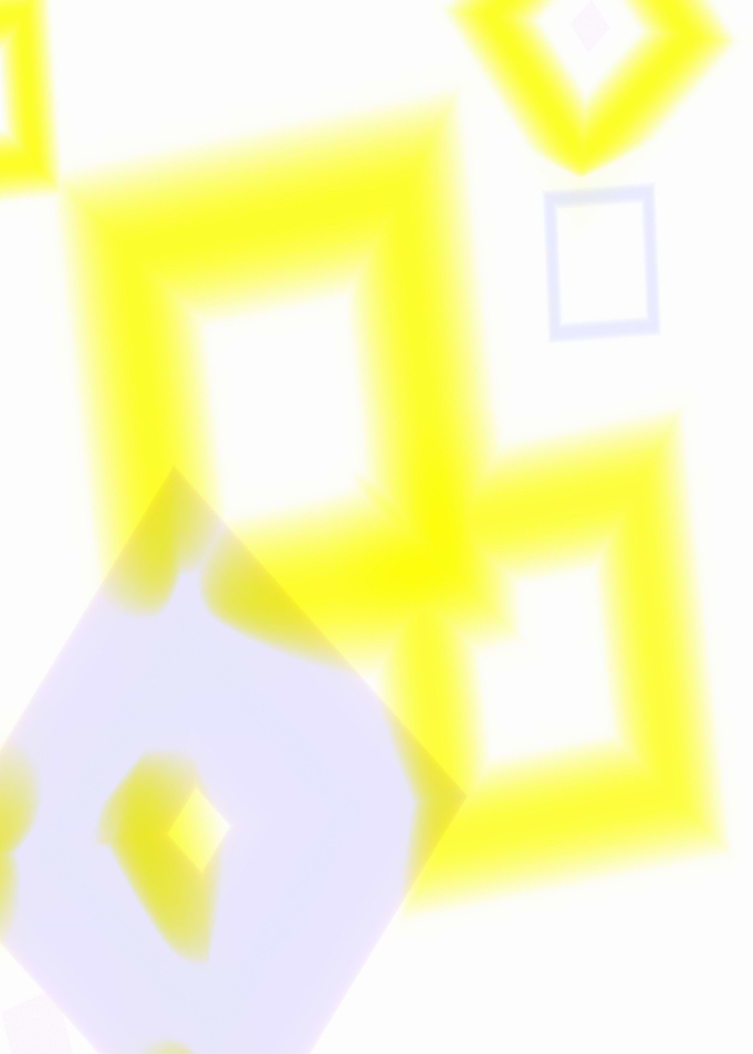 YELLOW WHITE ABSTRACT ART