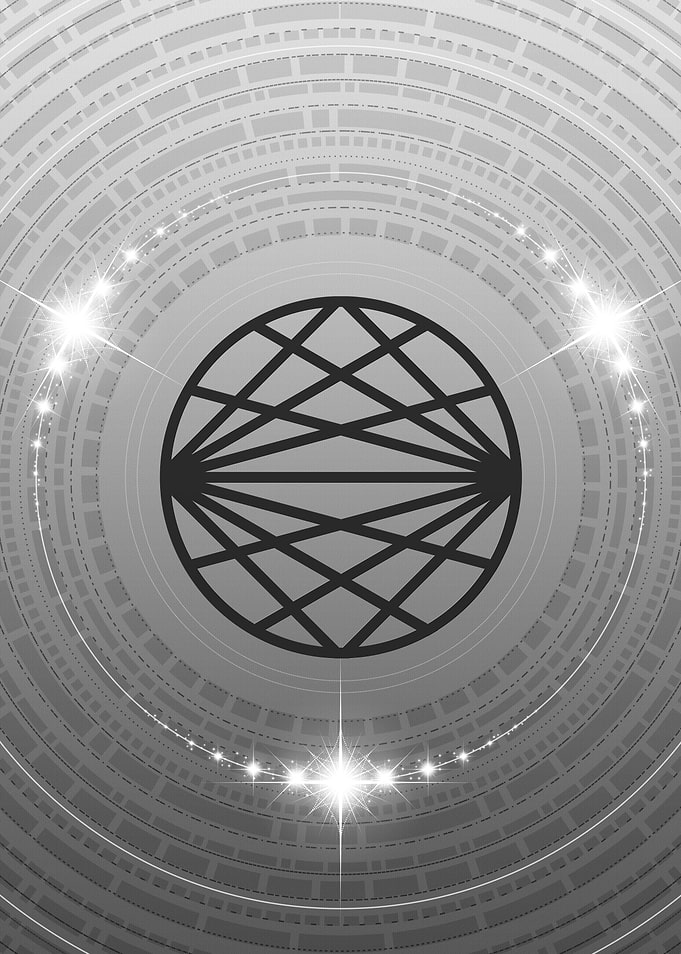 Black and White Glyph Rune