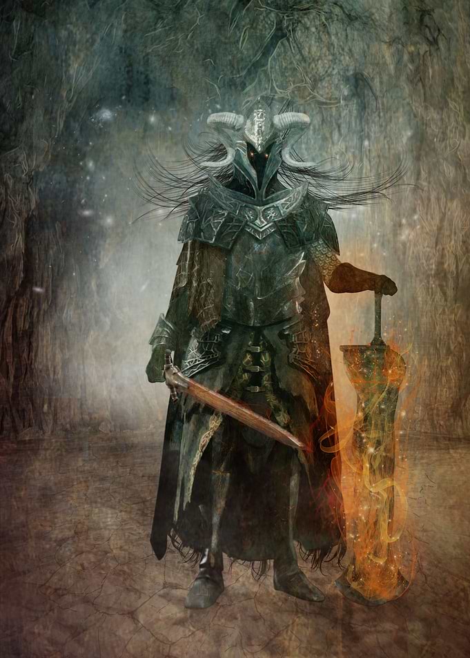Dark fire knight