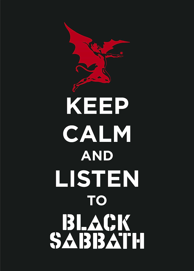 keep Calm and listen music