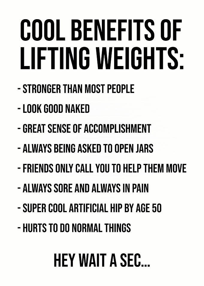 Cool Benefits Of Lifting