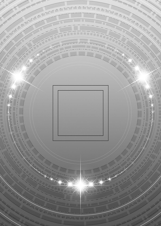 Grey Sacred Geometry Glyph