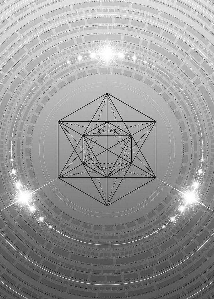 Gray Glyph Mandala Rune