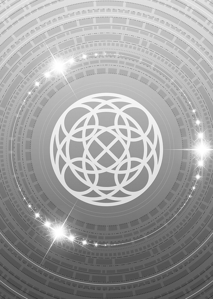 Black and White Glyph Rune