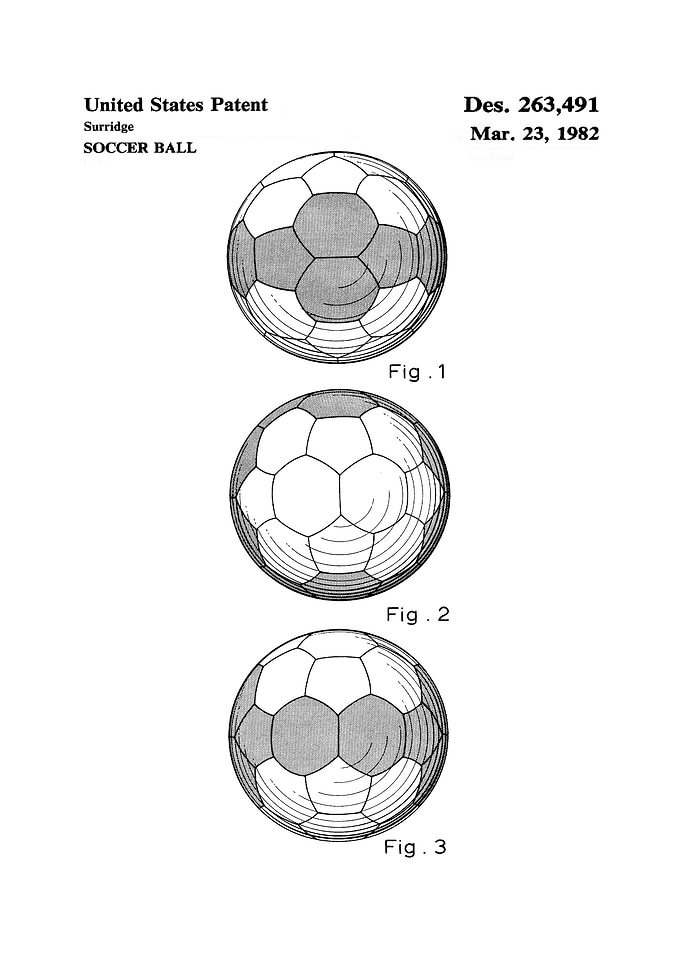 Football Ball Patent