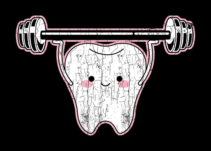 Tooth Funny Apparel Dentis