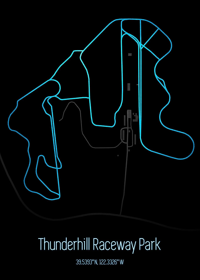 Thunderhill Raceway Map