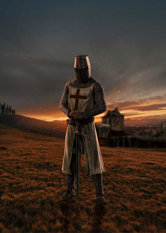The Grandeur of the knight