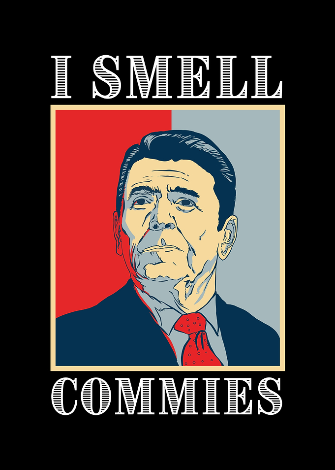 Reagan I smell Commies