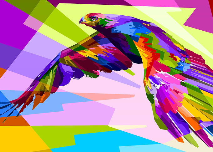 Horizontal Dimension Art