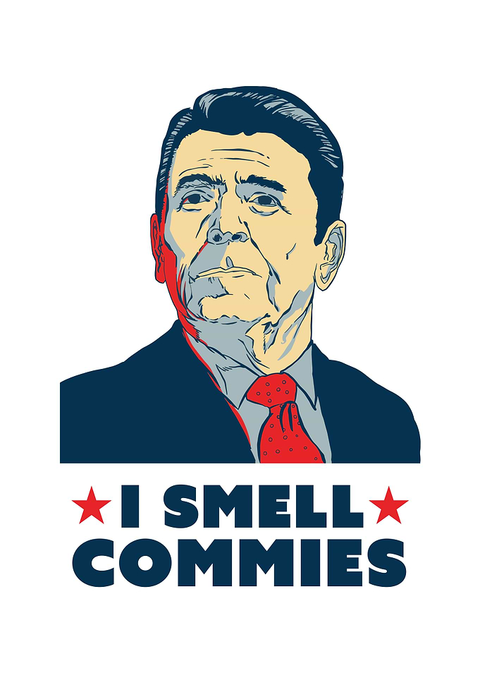 American President Reagan