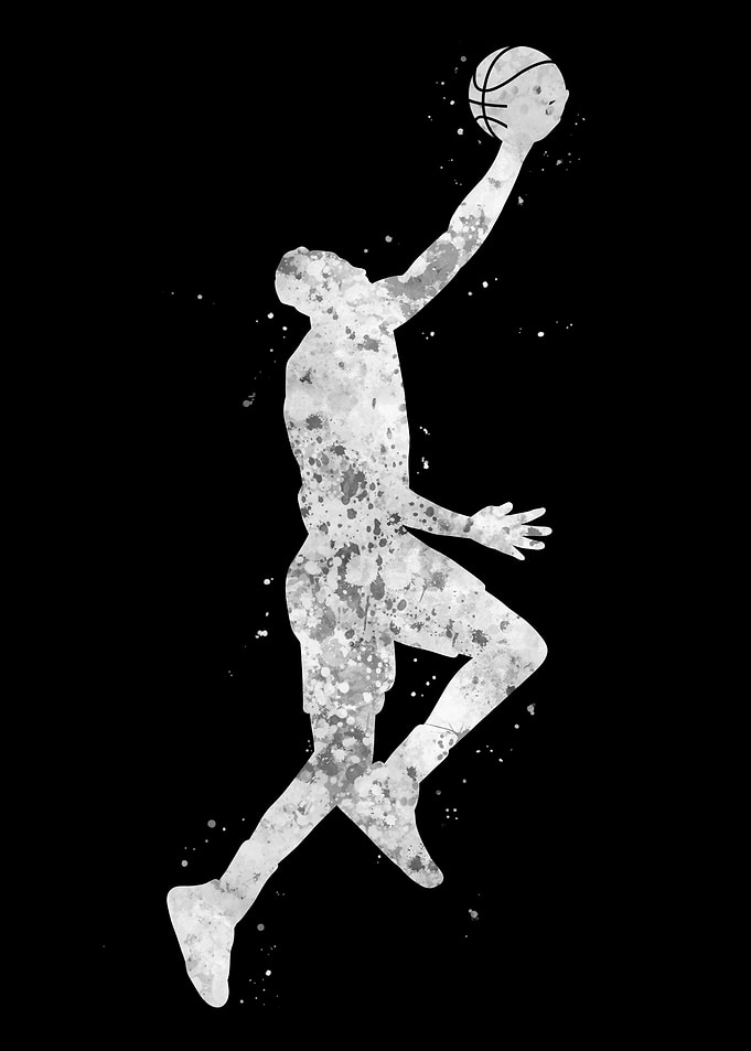 Basketball dunk