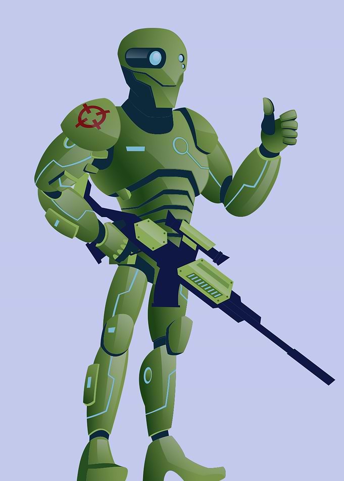 Future robotic soldiers