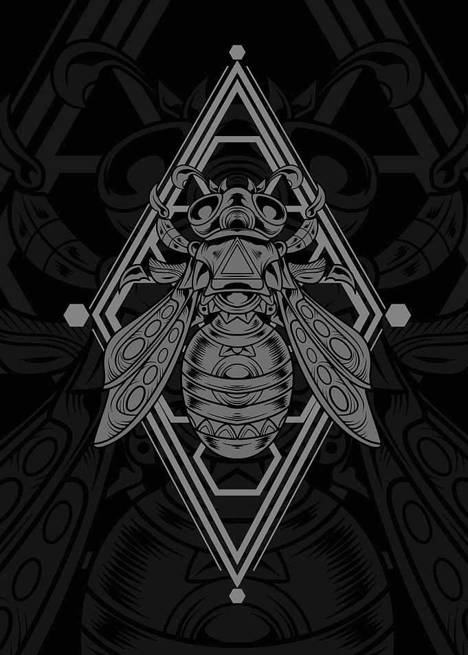 Bee Ornament 02